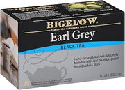 Bigelow Tea Earl Grey Black Tea, Caffeinated Tea, 20 Total Tea Bags (Pack of 1)