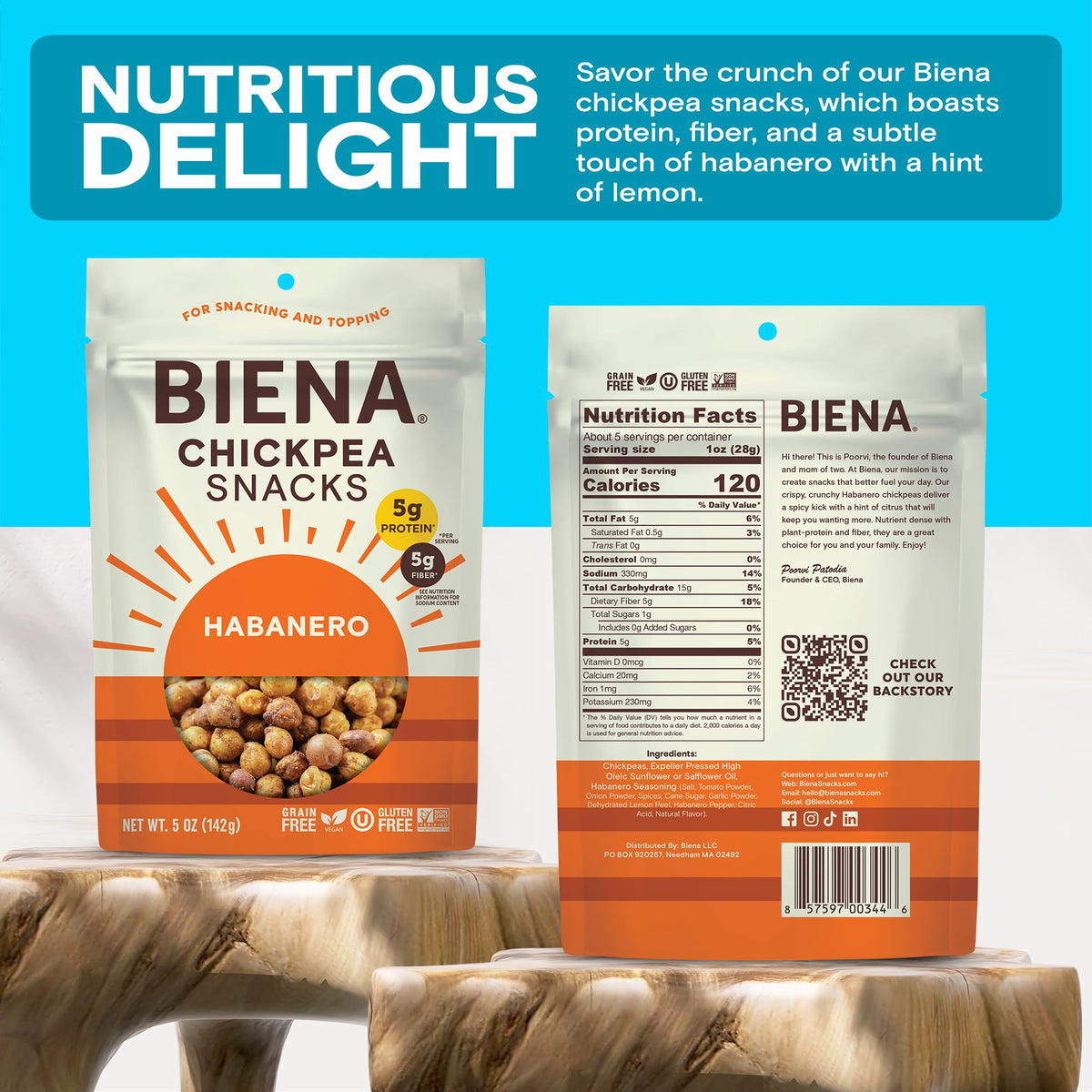 BIENA Habanero / 4 Pack / 1 Vegetable