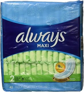 Always Maxi Long Without Wings - 6 Pack