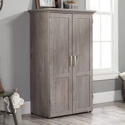 Sauder Mystic Oak / Armoire / L: 35.112" x W: 21.81" x H: 61.58" Sewing Cabinets