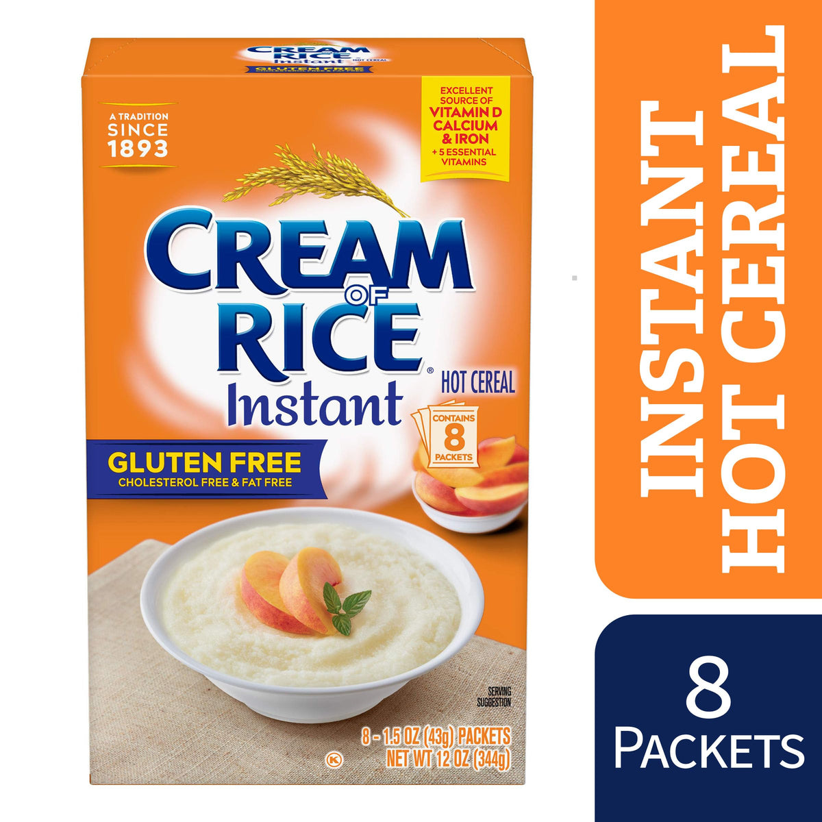 Cream of Rice Original / 1.5 Ounce (Pack of 8) / 1 Breakfast Foods