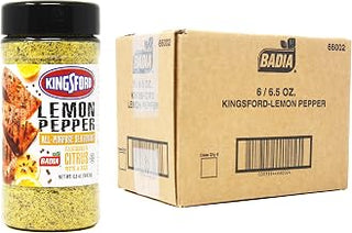 Kingsford Badia Lemon Pepper All-Purpose Seasoning, 6.5 oz (Pack of 6)
