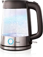 Oster BVSTKT7098-000 Kettle, 1.7 Liter, Clear/Stainless.
