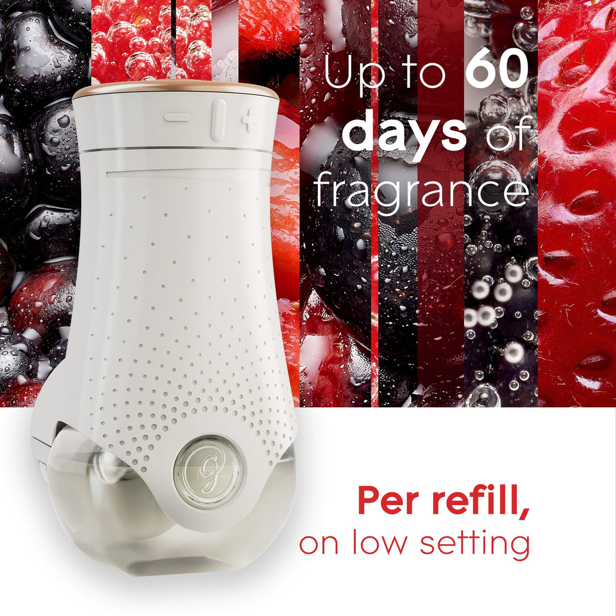 PlugIns Refills Air Freshener by Glade – 1.34 Fl Oz (Pack of 1), Bubbly Berry Splash, Model 326569