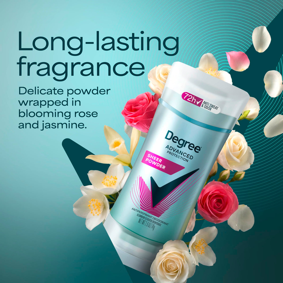 Degree 2.6 Ounce (Pack of 1) / Sheer Powder / No Color Antiperspirant Deodorant