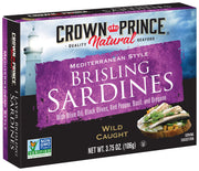 Crown Prince Mediterranean Style / 3.75 Ounce (Pack of 12) / 12 Sardines