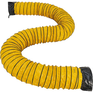 Global Industrial Indoor/Outdoor Flexible Duct – 20"Dia. x 32'L, Yellow