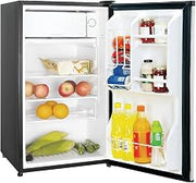 Magic Chef MCBR350S2 3.5 Cubic-Ft Refrigerator Stainless Look