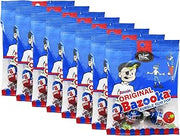 Bazooka Original Bubble Gum Pops – Assorted Flavors, 8 Pack – Nostalgic Candy Lollipops, 3 oz