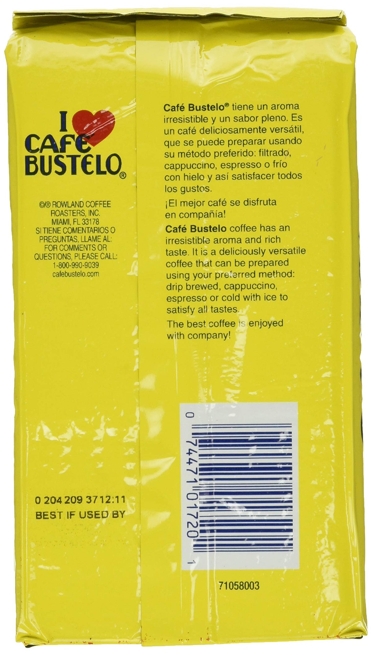 Cafe Bustelo Espresso / 10 Ounce (Pack of 4) / 1 Ground Coffee