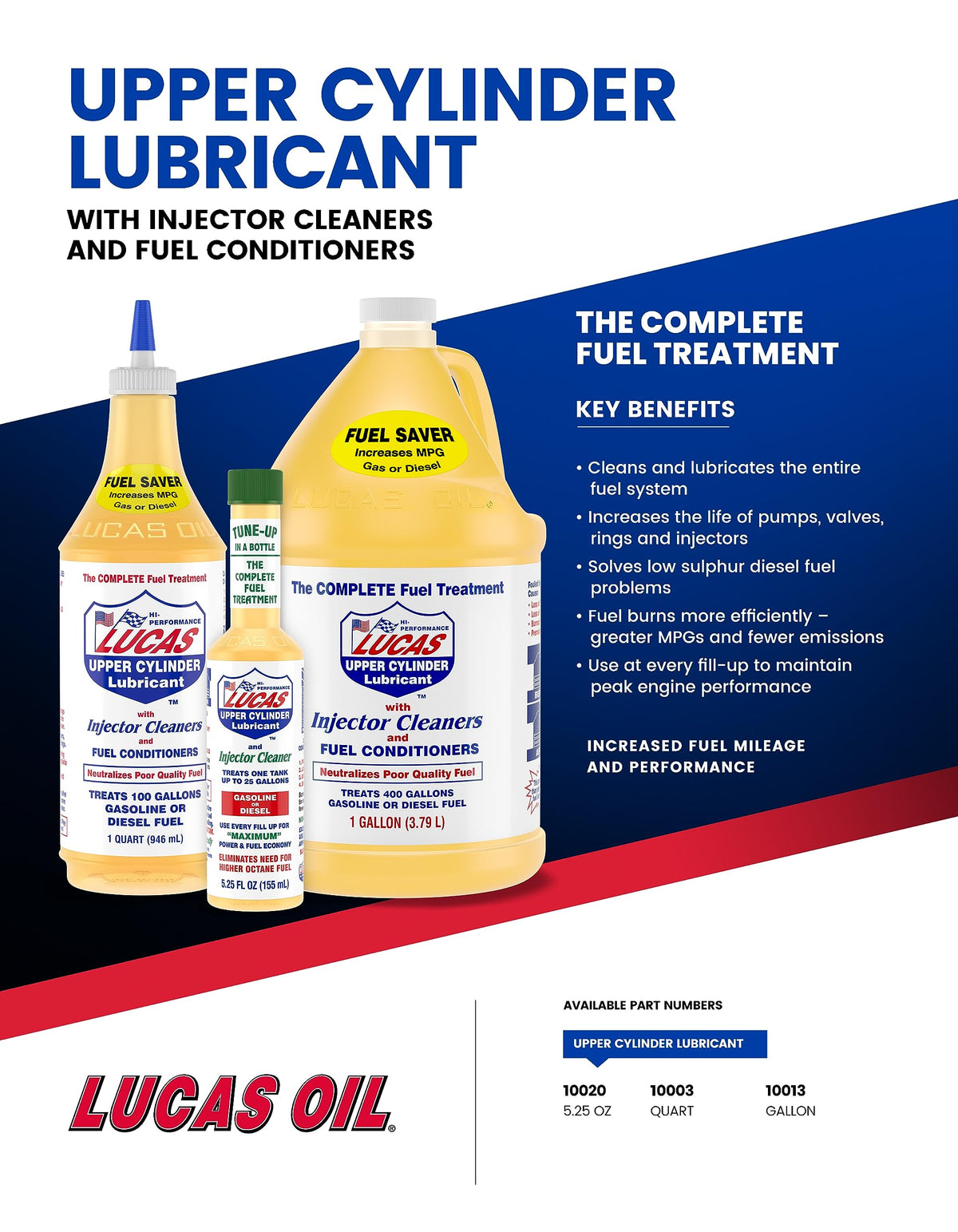 Lucas Oil 1 / 32 Fluid Ounce / Tan Diesel Additives
