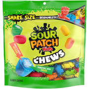 Chews Soft & Chewy Candy by Sour Patch Kids – 8.12 Ounce (Pack of 1), Green