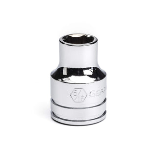 3/8" Drive 6 Point Standard SAE Socket 5/16" by GEARWRENCH – 13/16", Alloy Steel, Full Polish Chrome, Model 80351