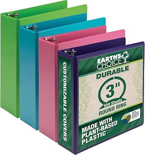 Earthchoice Durable View Binder, 3in