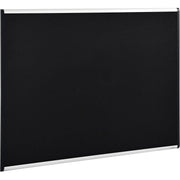 72" W x 48" H Fabric Mesh Bulletin Board by Global Industrial – 0.6" x 72", Cork,Polyester, Black, Model 695878