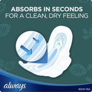 Pads Ultra Thin Size 4-28 Count Overnight (3 Pack) by Always – overnight, Pack of 3, Model 30662