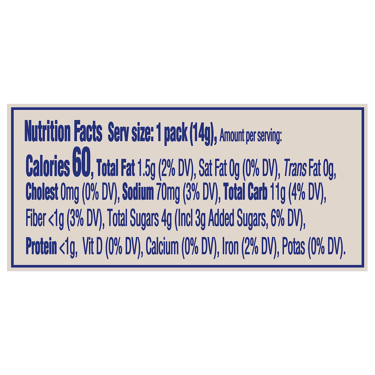 Graham Crackers by Honey Maid – 0.5 Ounce (Pack of 200), Blue, Pack of 200, Model NFG013680