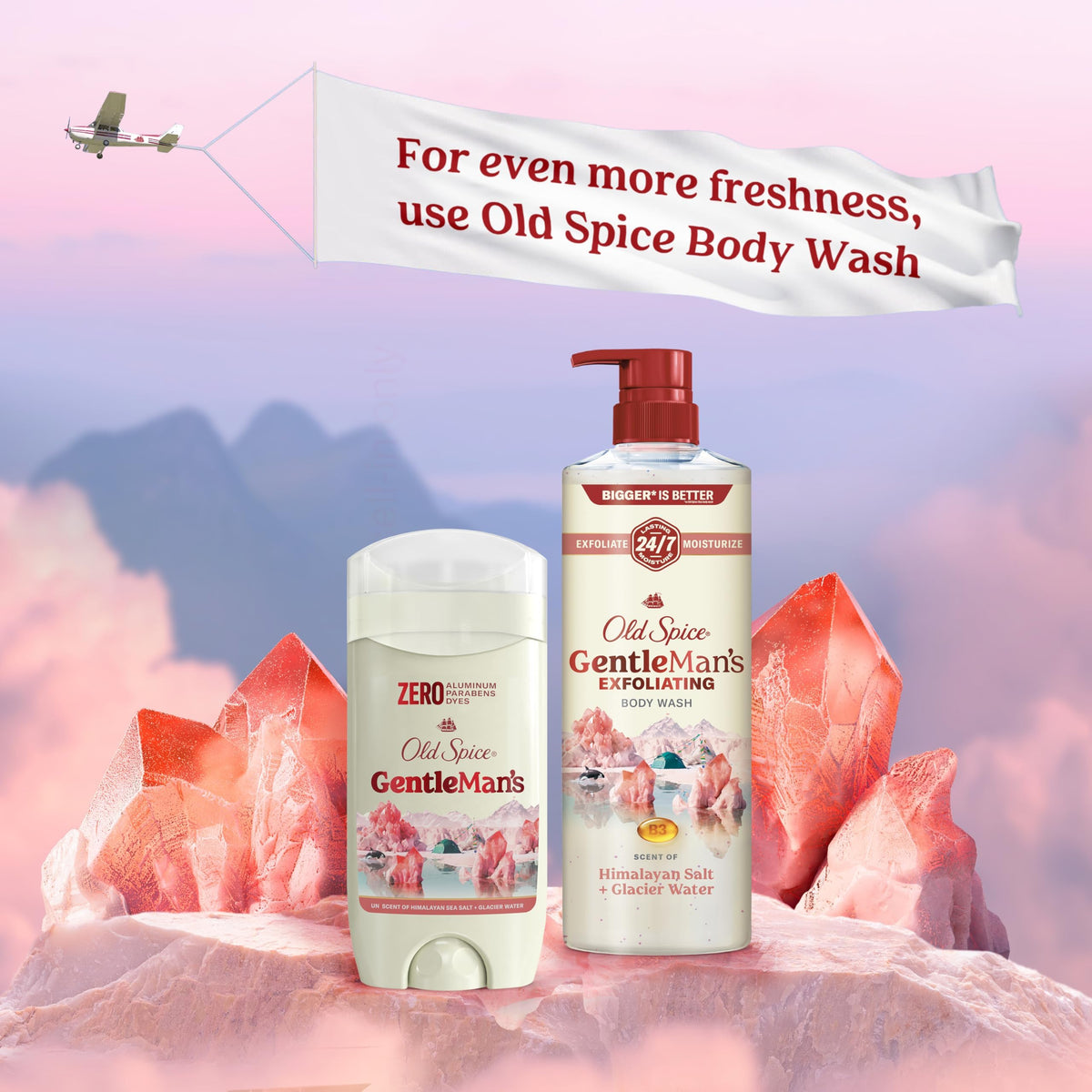 Old Spice Himalayan Sea Salt + Glacier Water / 3.0 Ounce (Pack of 6) / 6 Deodorant