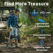 Vortex VX5 Bundle by Garrett Metal Detectors – VX5 Starter Kit, Metal, Blue, Pack of 6, Model 1142865