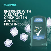 Men Protection Antiperspirant Deodorant Cool Rush 12ct 1.7 oz by Degree – 1.7 Ounce (Pack of 12), Pack of 12, Model 20079400116769