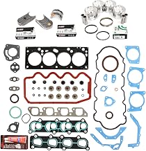MA-9761299346-5 Full Gasket Set Pistons Bearings Compatible With/For 00-02 Ford Escort 2.0L 8-Valves SOHC VIN P