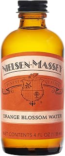 Nielsen-Massey Orange Blossom Water for Baking, Cooking and Drinks, 4 Ounce Bottle