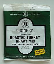 Pioneer Low Sodium Roasted Turkey Gravy Mix, 11.3 Ounce -- 6 per case.