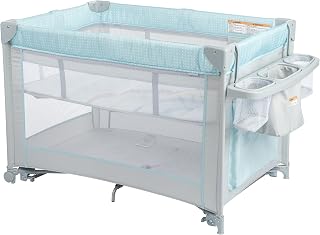Cosco Rocking Bassinet with Play Yard DLX, Rainbow