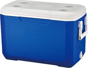 Coleman Poly-Lite 48 QT Cooler, Unisex-Adult, Blue, Uni