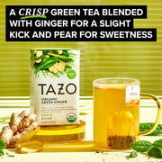 TAZO 16 Count (Pack of 2) / Green Ginger / green Green Tea