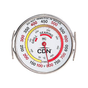 Grill Surface Thermometer | NSF Certified | ProAccurate® | Temperature Zones by CDN – 1, Stainless Steel, Silver, Model 1751038