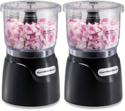 Hamilton Beach Schwarz / 3-Cup (Pack of 2) / Processor Food Processors