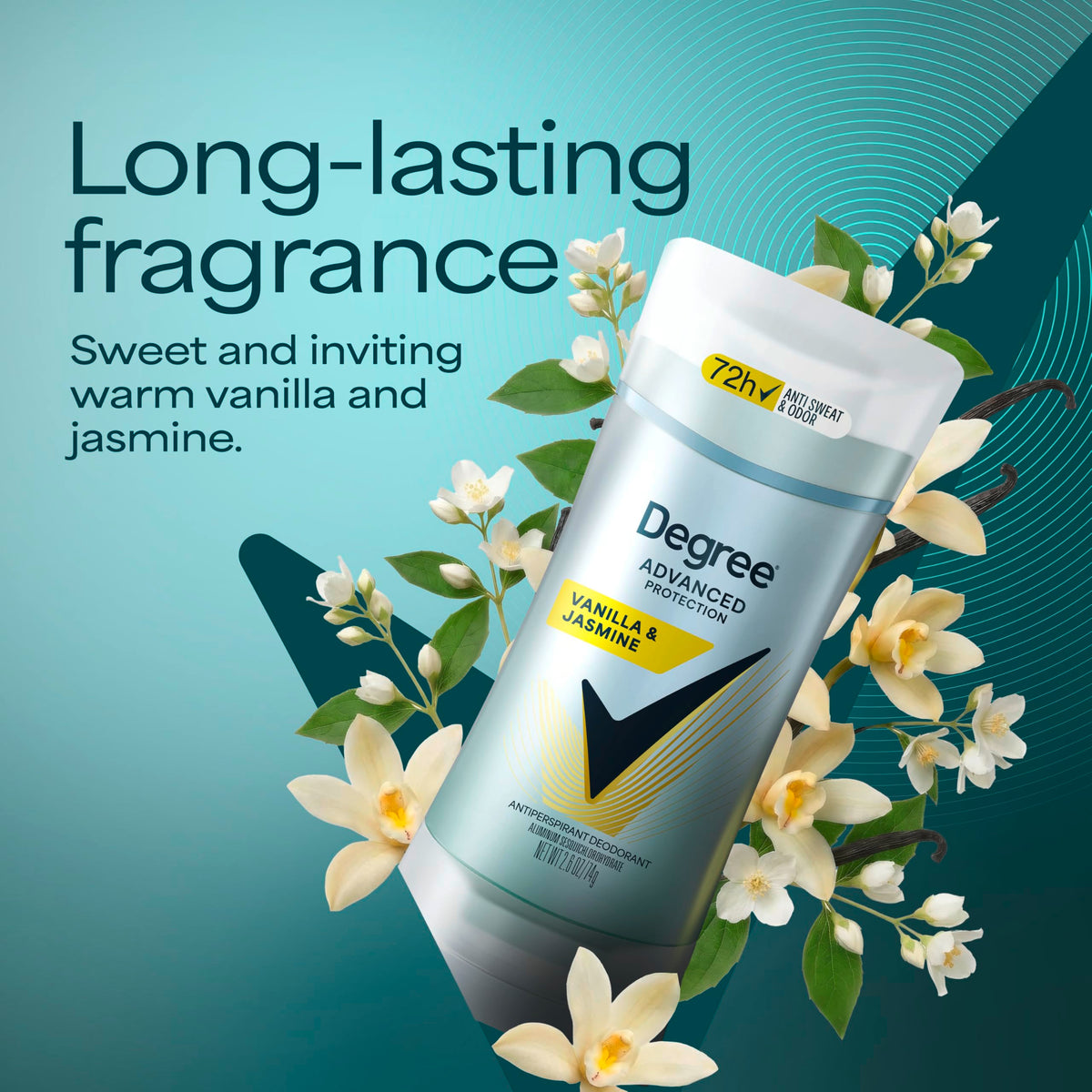 Degree 2.6 Ounce (Pack of 1) / Vanilla / 1 Antiperspirant Deodorant