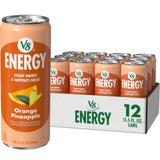 Energy Orange Pineapple Energy Drink by V8 – Pack of 12 (11.5 Fl Oz), Model 200000027292