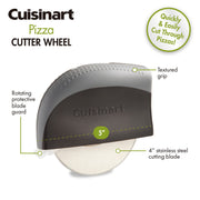 Pizza Wheel Cutter by Cuisinart – Steel, Pizza Wheel Cutter, Model CPS-006