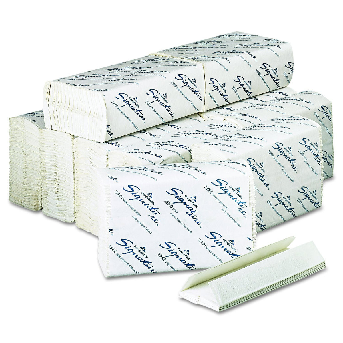 Georgia-Pacific 120 Count (Pack of 12) / White / 1 Paper Towels