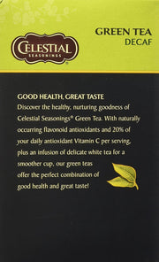 Celestial Seasonings Decaf Green / 40 Count (Pack of 1) / A865 Green