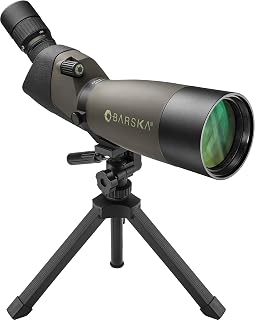 Barska 20-60x 80mm Angled Eye Piece Spotting Scope Porro Prism with Tripod and Case