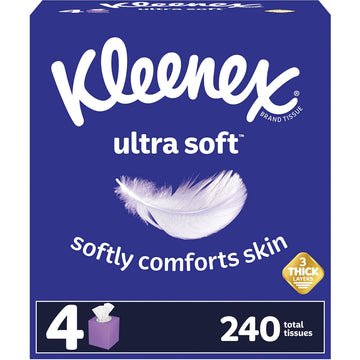 Ultra Soft Tissues by Kleenex – Bamboo, White, Model 54308CT