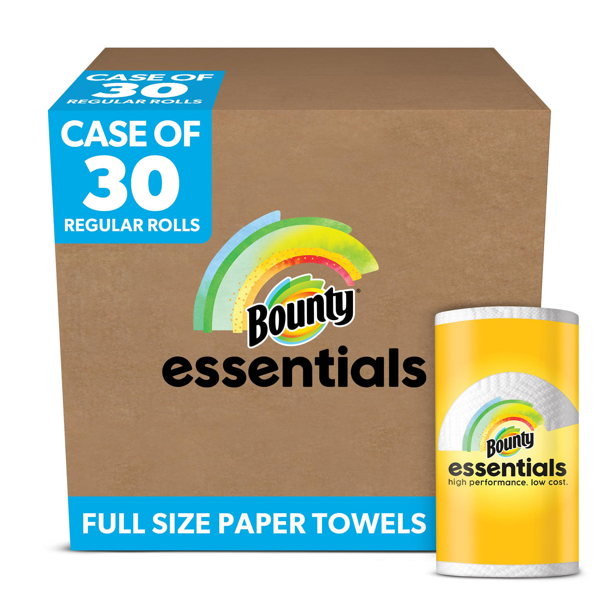 Bounty White / 1 / Pack of 30 Paper Towels