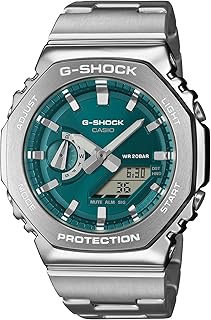 Casio G-Shock G-Steel Blue-Green Dial Analog-Digital Watch GM2110D-3A1