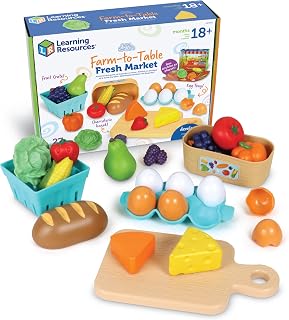 Learning Resources New Sprouts Farm-to-Table Play Food