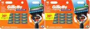 Gillette 12 Count (Pack of 2) / Blue / Fusion5 ProGlide Billboard Pack Cartridge Razors