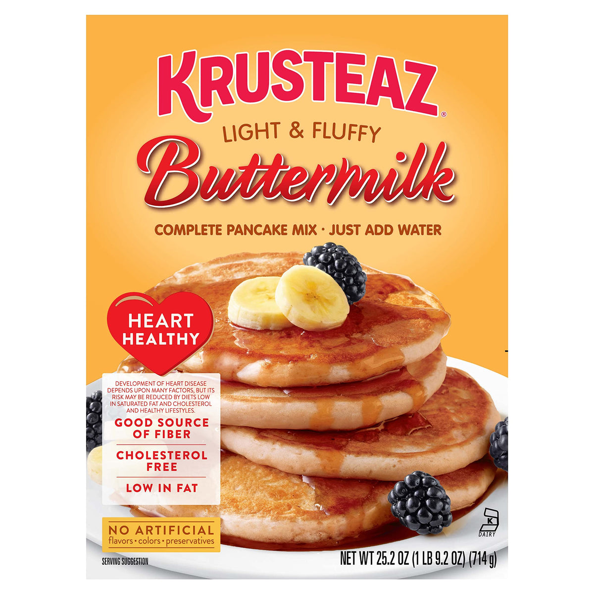 Heart Healthy Pancake by Krusteaz – 15.7988 x 5.8928 x 21.1074 cm