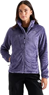 The North Face Women's Osito Full Zip Fleece Jacket, Grounded Plum, XXL