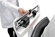 Mechanical Chair Scale Capacity: 400 lb x 4 oz by Detecto – 46"L x 20"W x 40"H, Alloy Steel, Black