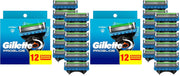 ProGlide Razor Refills for Men by Gillette – 12 Count (Pack of 2), Azul, Pack of 2, Model 4335077171