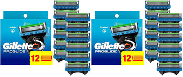 ProGlide Razor Refills for Men by Gillette – 12 Count (Pack of 2), Azul, Pack of 2, Model 4335077171