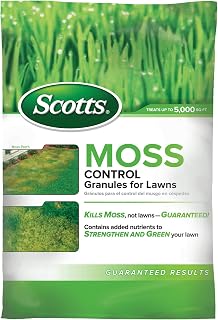 Scotts Moss Control Granules for Lawns, 18.37 lbs.