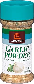 Lawry's Garlic Powder Coarse Ground with Parsley, 5.5 Oz (Pack of 12)